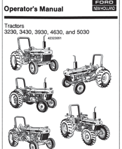 3230 3430 3930 4630 5030 tractor