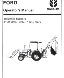 3400 3500 4400 4500 tractor