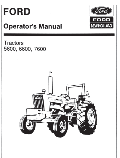 new holland tractor manuals free download